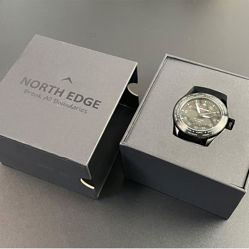 Solar Powered Watch - Men Pointer Solar Powered Outdoor Sports