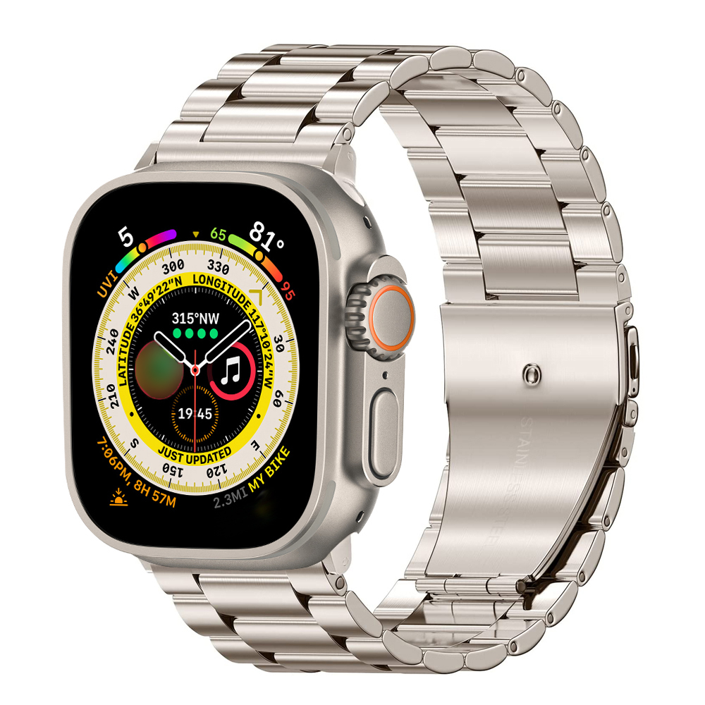 Smartwatch Luxury Watches For Women - Stainless Steel Strap For Apple Watch