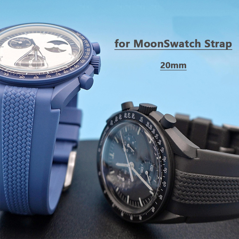 Rubber Strap for Swatch X Omeg - Omega Watch Seamaster ulasan dan harga