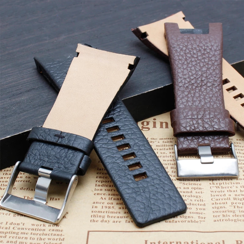 Genuine Leather Notch Watch Ba - Diesel Watches Smartwatch ulasan dan harga