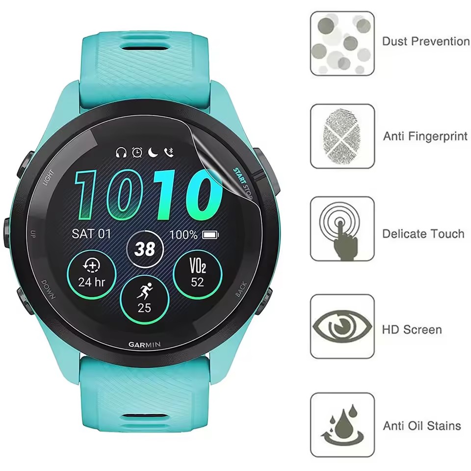 3-5Pcs Hydrogel Film for Garmi - Solar Powered Watch ulasan dan harga