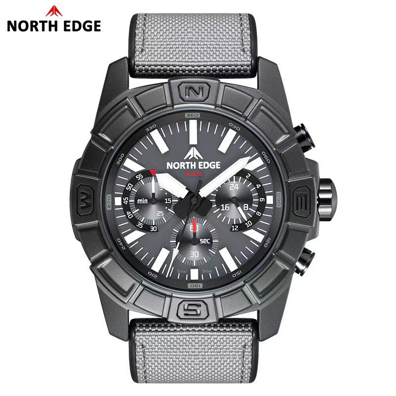 NORTH EDGE BLAZE Men Business  - Solar Powered Watch ulasan dan harga