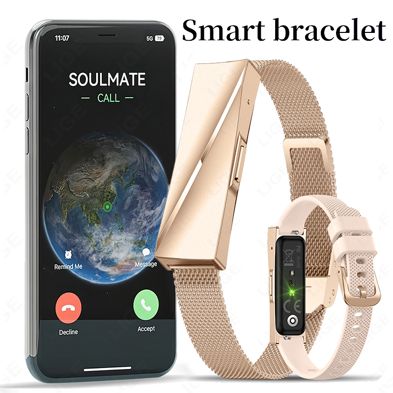 LIGE Call Reminder Smart Brace - Couple Watches Smartwatch ulasan dan harga