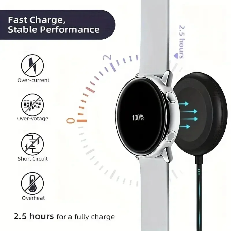Wireless Watch Charger Compati - Watches Smartwatch Samsung ulasan dan harga