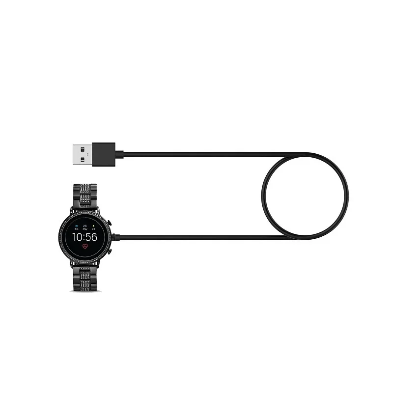 USB Magnetic Fast Charger Dock - Fossil Watches Smartwatch Charger ulasan dan harga