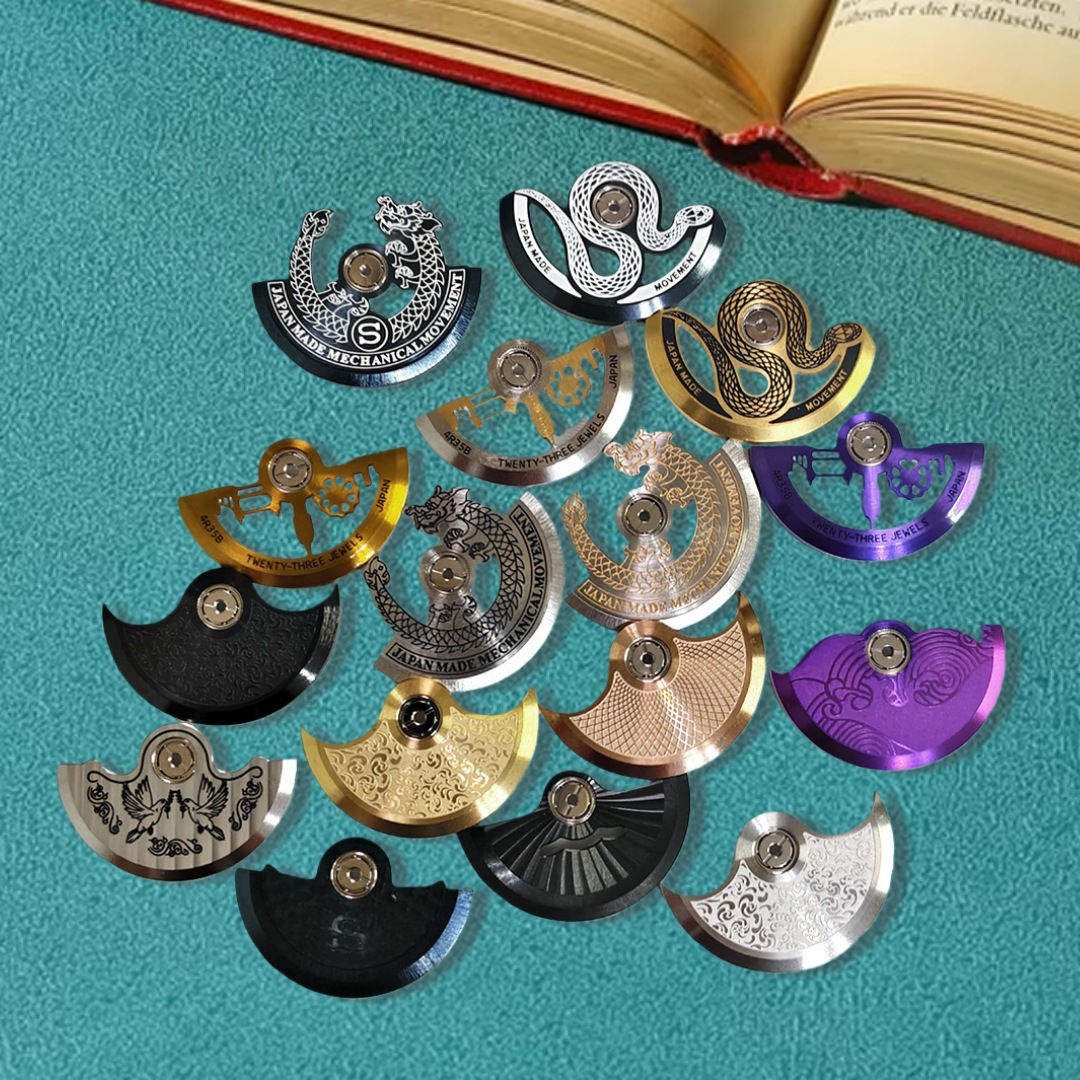 Customized NH35 watch movement - Watch Movement Rotor ulasan dan harga