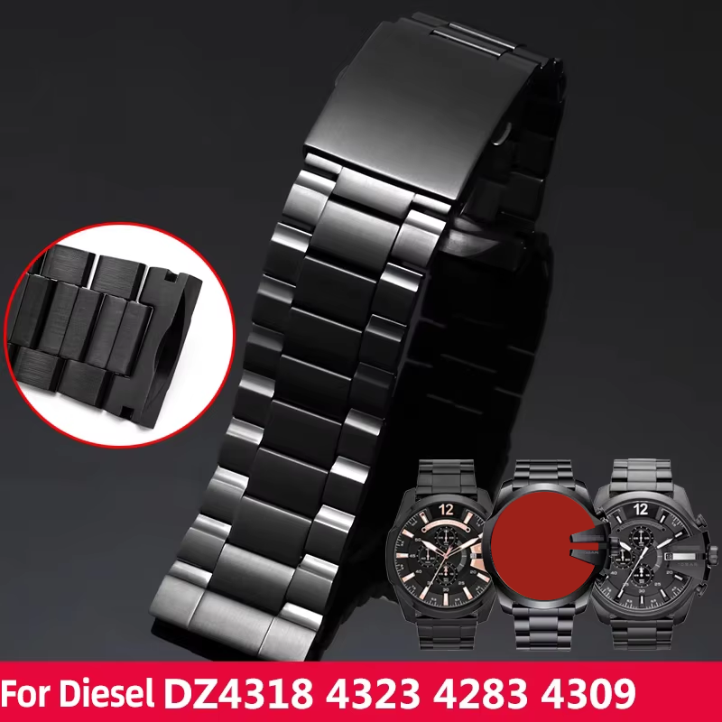 For Diesel DZ4318 steel strap  - Diesel Watches Smartwatch ulasan dan harga