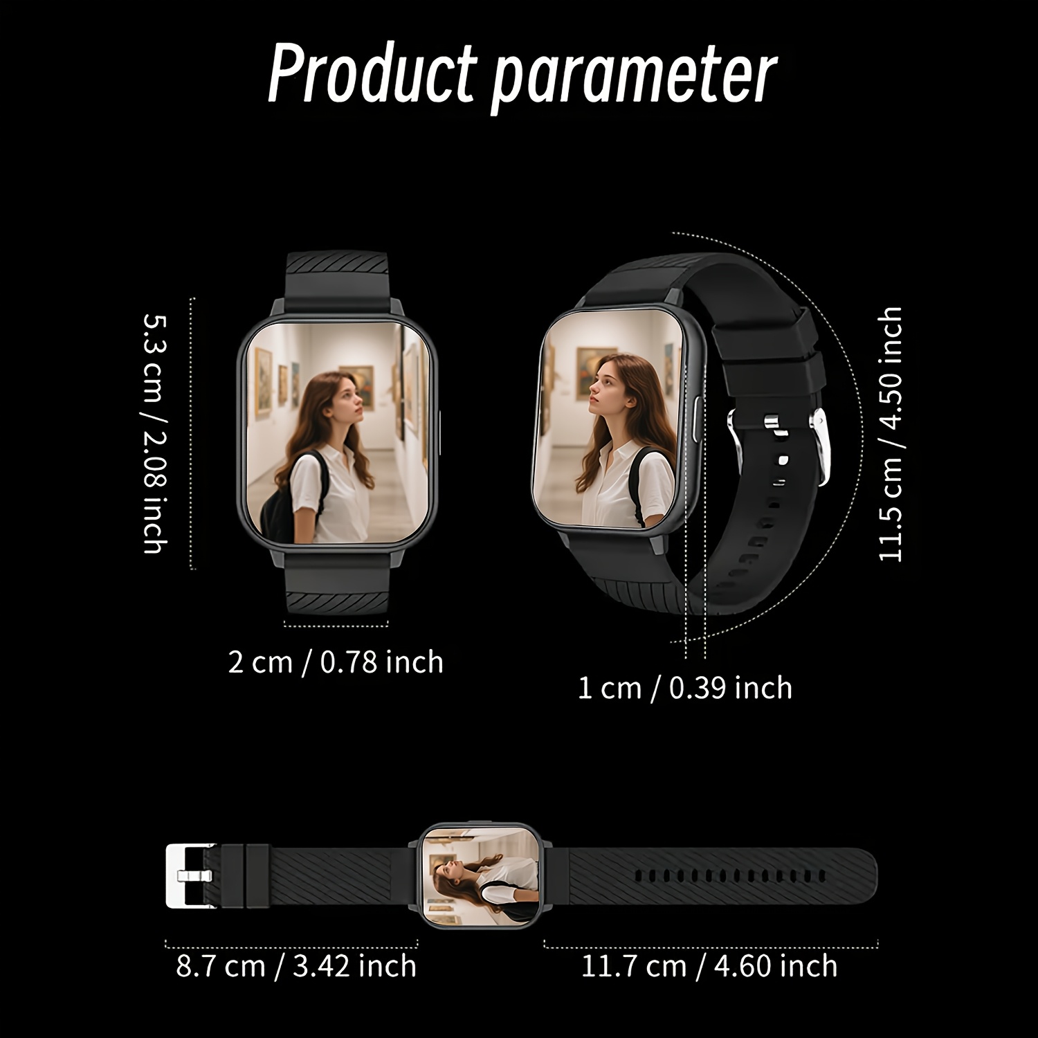 Sports Smart Watch, 1.83inch F - Smartwatch Iphone Watch For Men ulasan dan harga
