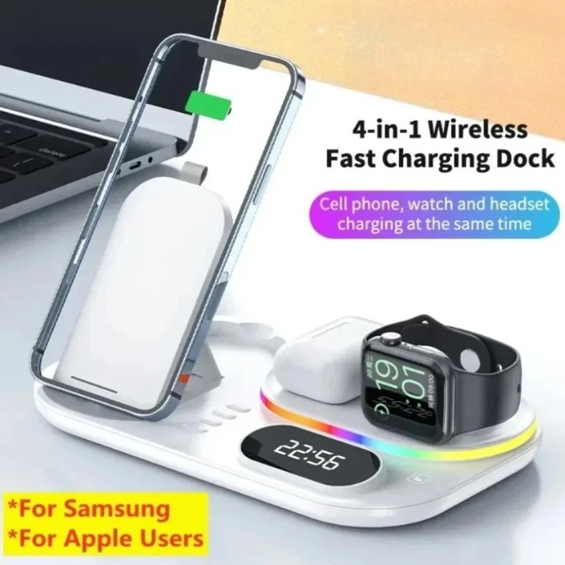 Wireless Phone Charger 15W Qi  - Watches Smartwatch Samsung ulasan dan harga