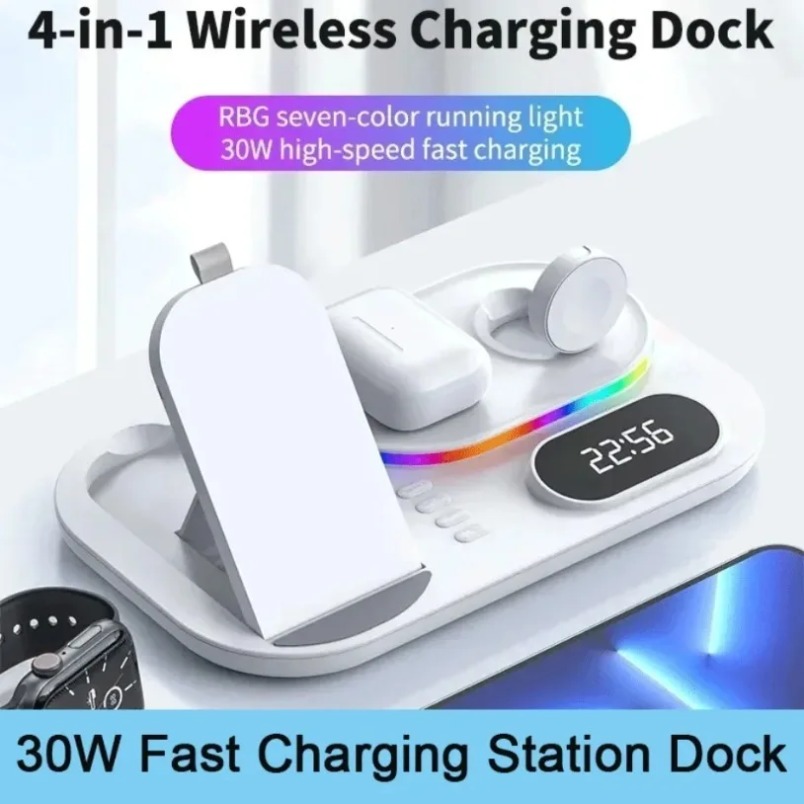 Wireless Phone Charger 15W Qi  - Watches Smartwatch Samsung ulasan dan harga