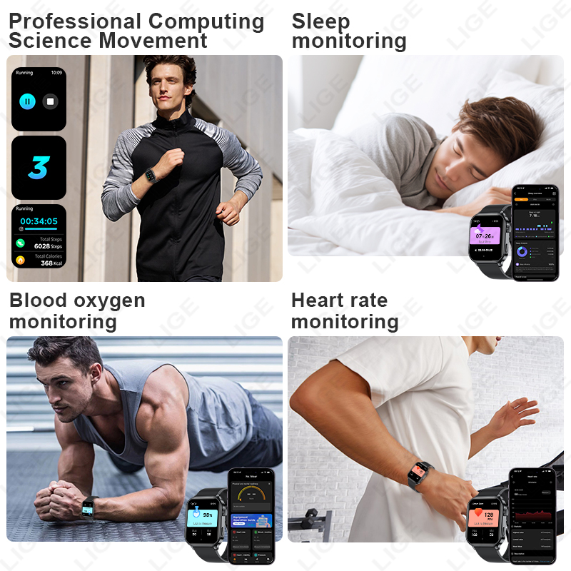 LIGE NEW Smart Watch Daily Mon - Smartwatch New Watches For Women ulasan dan harga