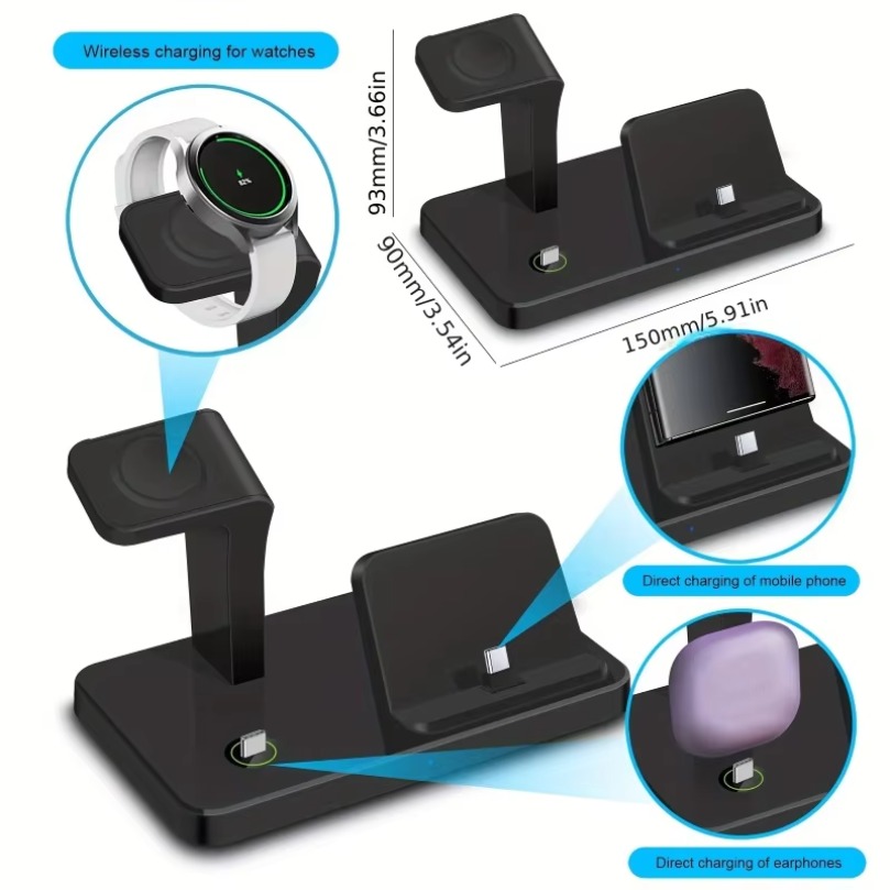 Type C Port 3 in 1 Wireless Ch - Watches Smartwatch Samsung ulasan dan harga