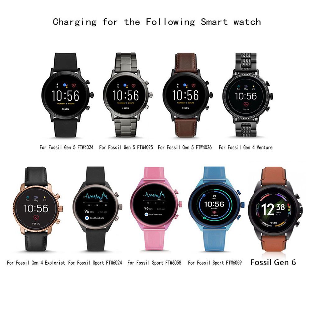 Magnetic Charger Charging Cabl - Fossil Watches Smartwatch Charger ulasan dan harga