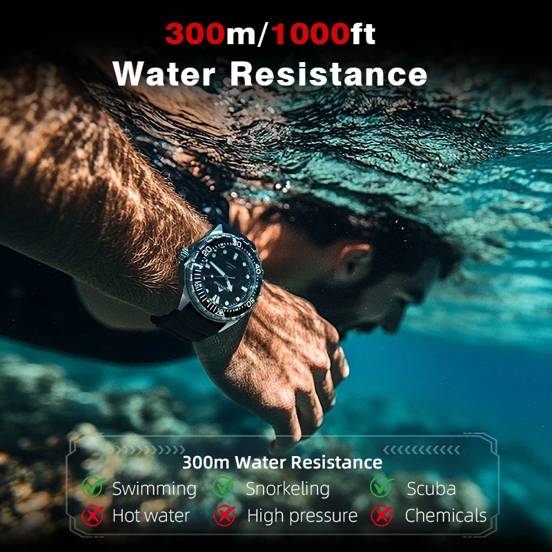 NORTH EDGE 2026 TRITON Solar P - Solar Powered Watch ulasan dan harga