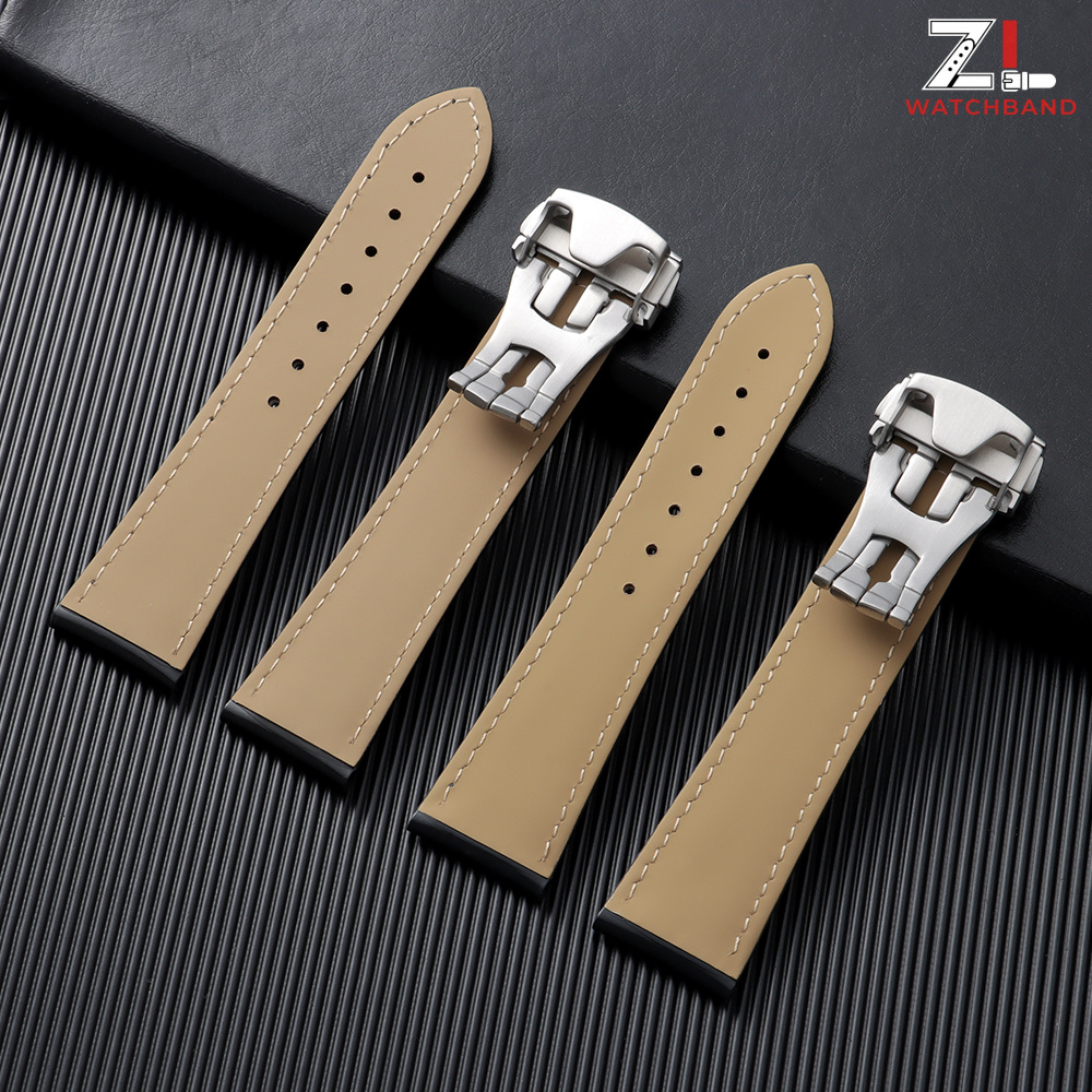 Cowhide Leather Strap Folding  - Omega Watch Seamaster ulasan dan harga