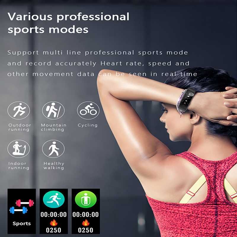 LIGE Men Women Smart Watch Bra - Couple Watches Smartwatch ulasan dan harga