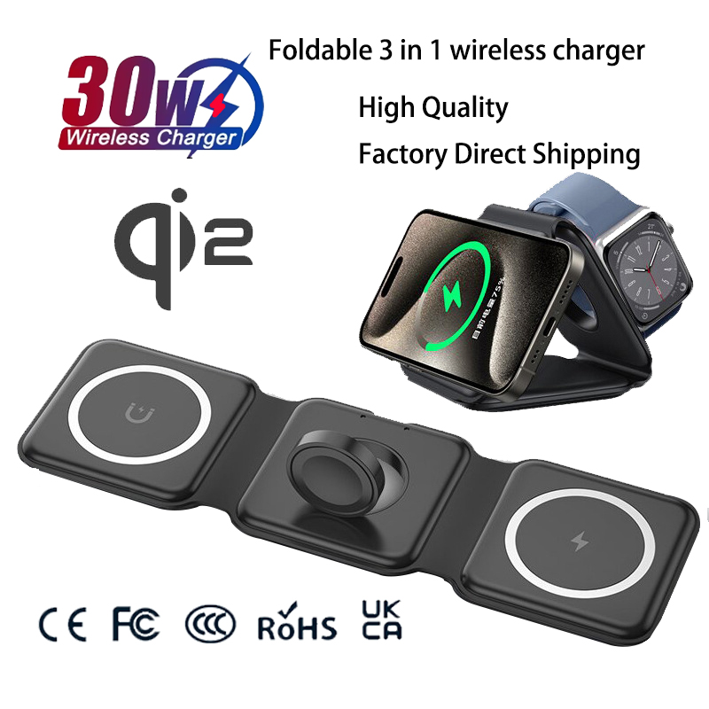 Universal Qi2 Magnetic Foldabl - Watches Smartwatch Samsung ulasan dan harga