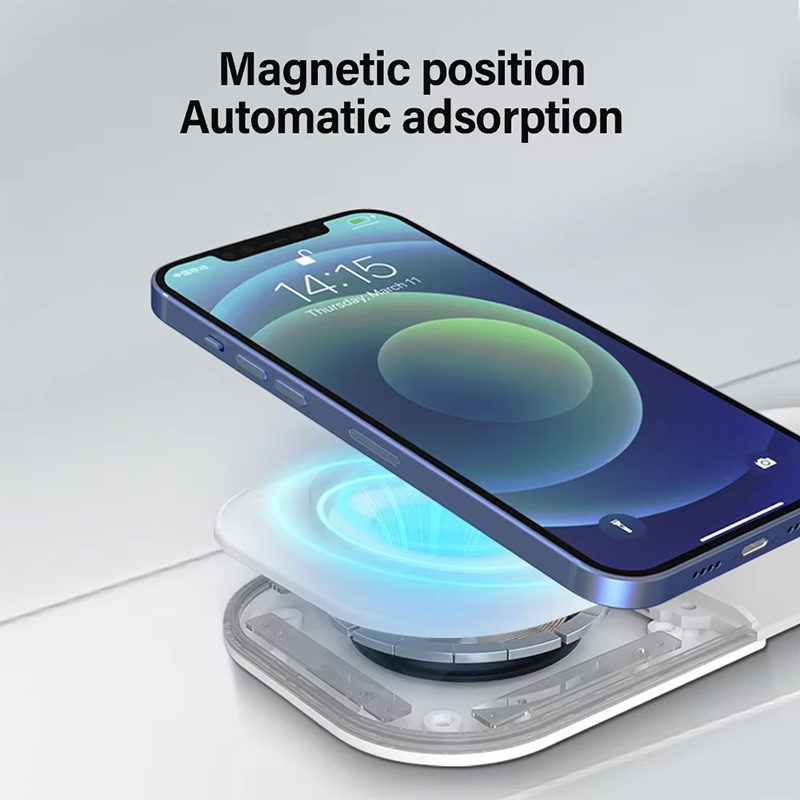 Universal Qi2 Magnetic Foldabl - Watches Smartwatch Samsung ulasan dan harga