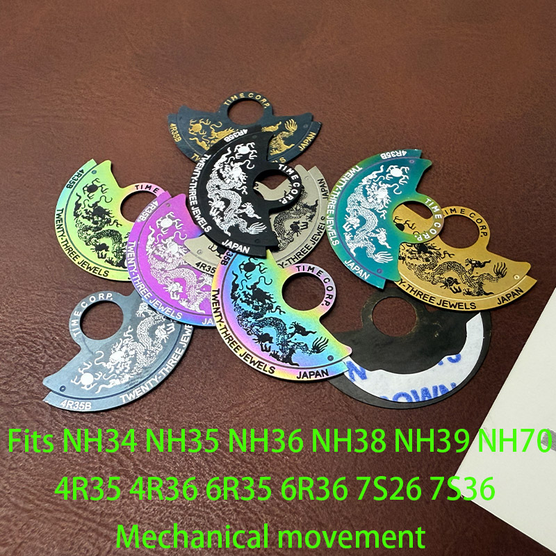 NH35 NH36 Chinese Dragon Autom - Watch Movement Rotor ulasan dan harga
