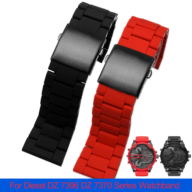 Silicone Stainless Steel Watch - Diesel Watches Smartwatch ulasan dan harga