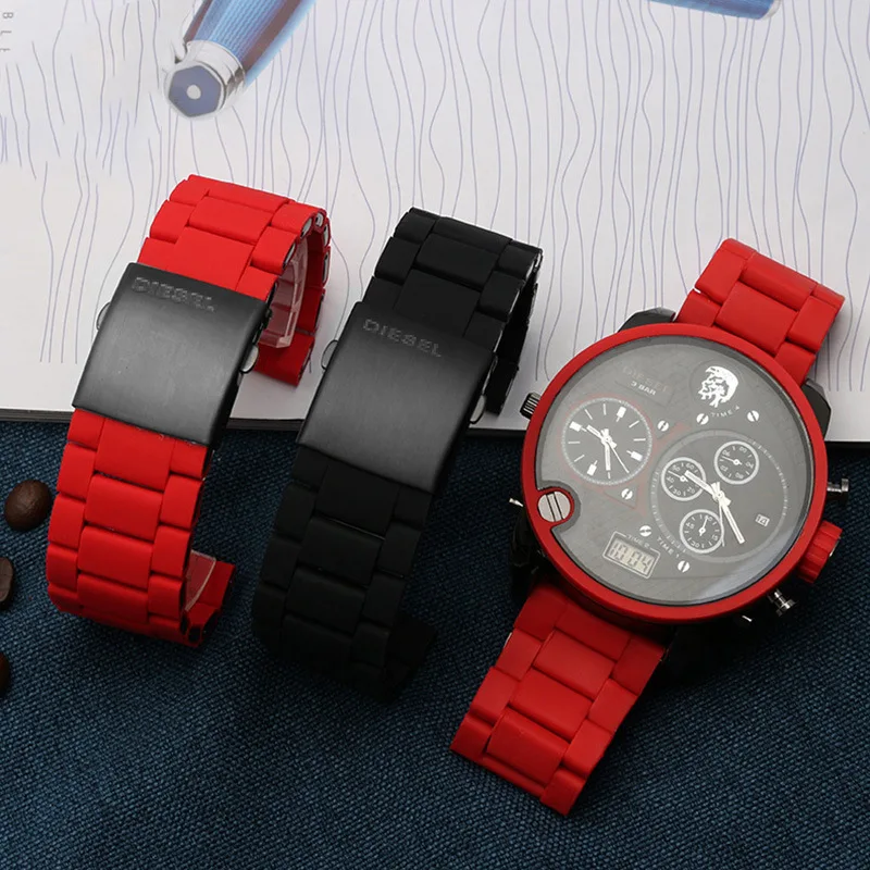 Silicone Stainless Steel Watch - Diesel Watches Smartwatch ulasan dan harga