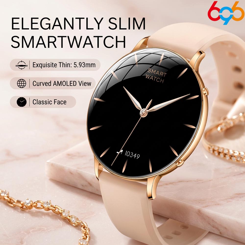 Girl Wristwatch New Ultra‑Slim - Smartwatch New Watches For Women ulasan dan harga