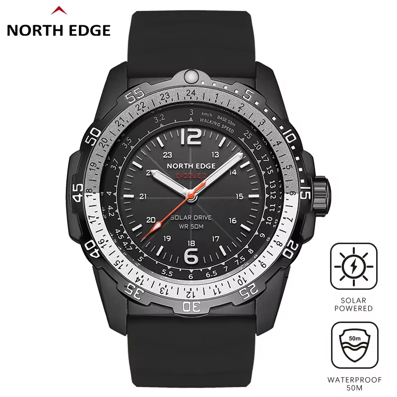 NORTH EDGE EVOQUE 2 Men Digita - Solar Powered Watch ulasan dan harga