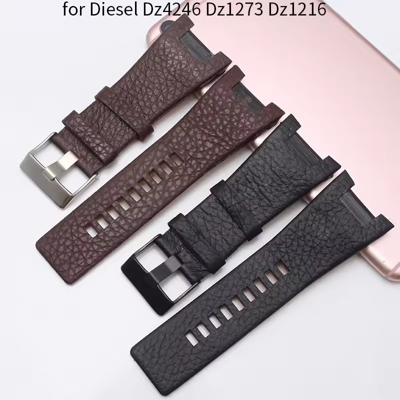 32*17mm Genuine Leather Notch  - Diesel Watches Smartwatch ulasan dan harga