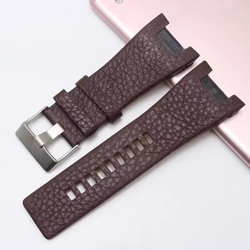 32*17mm Genuine Leather Notch  - Diesel Watches Smartwatch ulasan dan harga