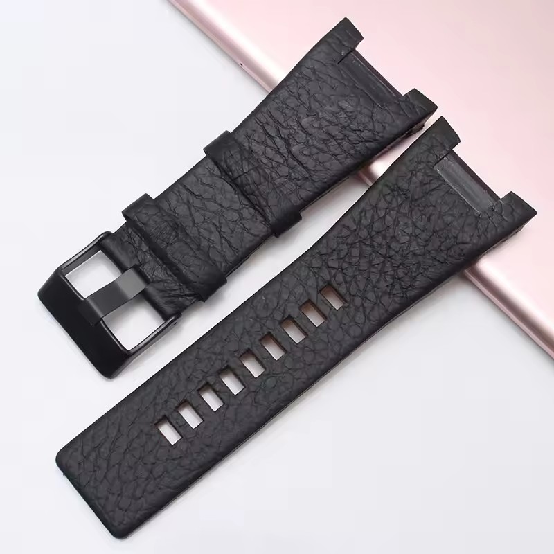 32*17mm Genuine Leather Notch  - Diesel Watches Smartwatch ulasan dan harga