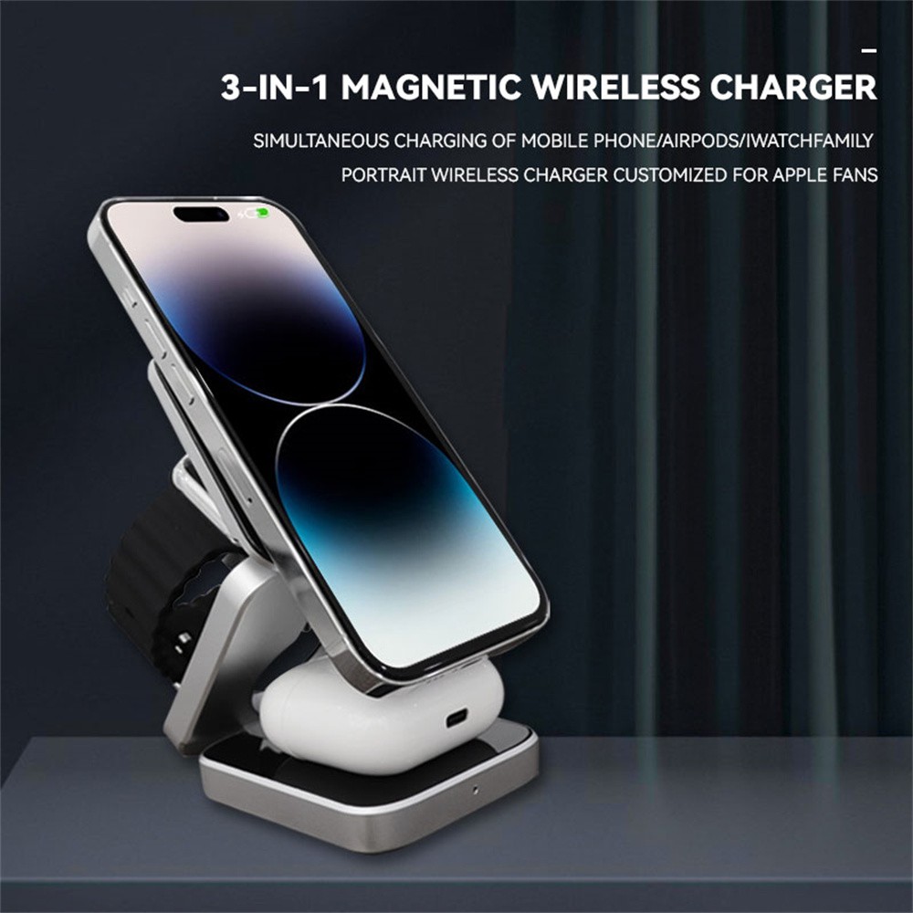 Foldable Magnetic Wireless Cha - Watches Smartwatch Samsung ulasan dan harga