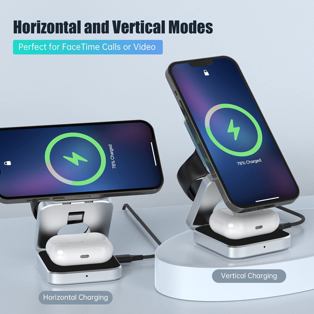 Foldable Magnetic Wireless Cha - Watches Smartwatch Samsung ulasan dan harga