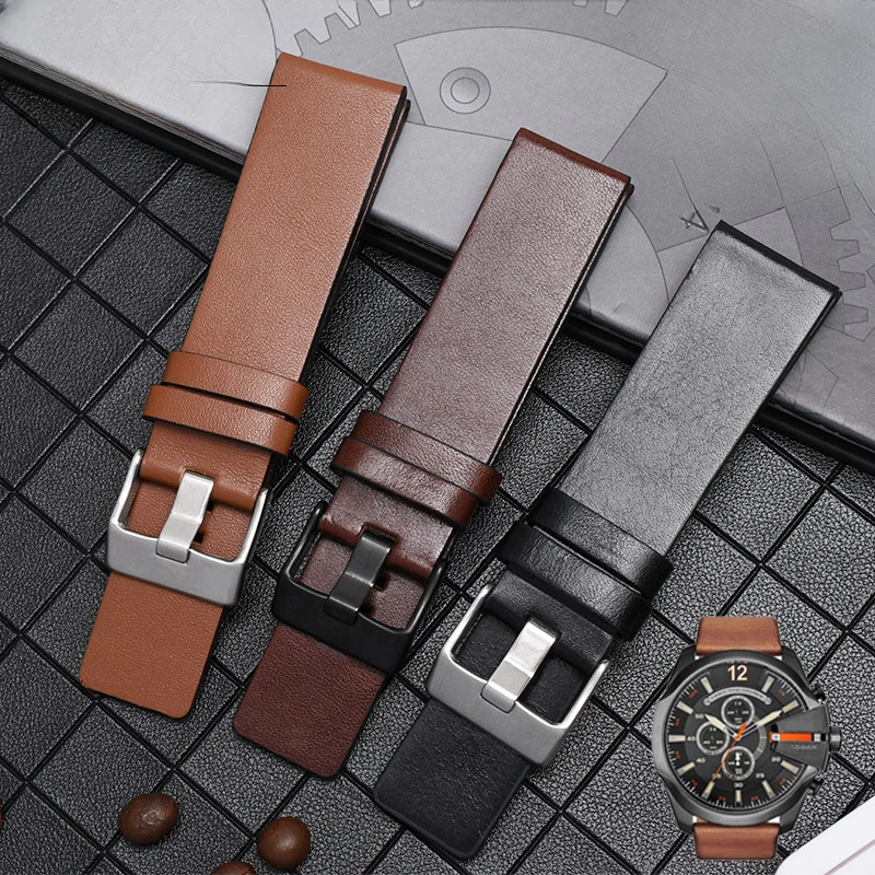 Genuine Leather Watchbands for - Diesel Watches Smartwatch ulasan dan harga