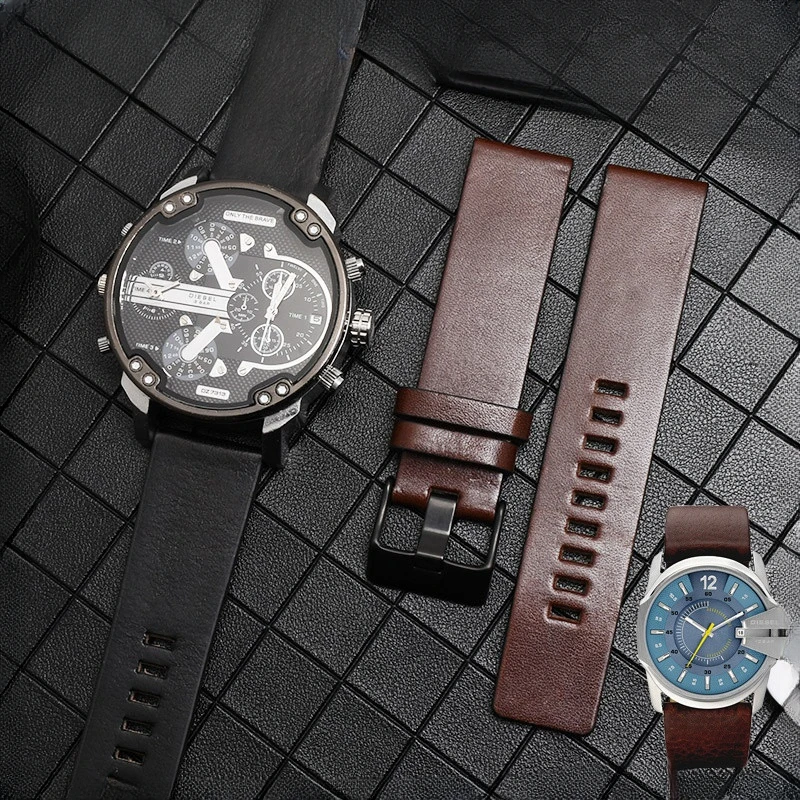 Genuine Leather Watchbands for - Diesel Watches Smartwatch ulasan dan harga
