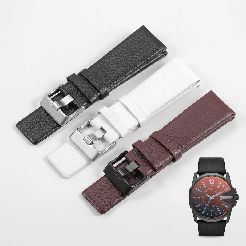 For Diesel Strap Genuine Leath - Diesel Watches Smartwatch ulasan dan harga