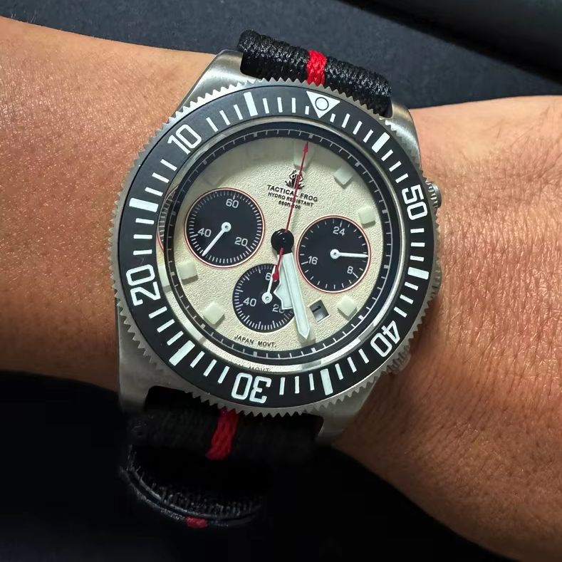 Tactical Frog Men Chronograph  - Solar Powered Watch ulasan dan harga