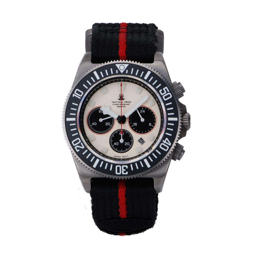 Tactical Frog Men Chronograph  - Solar Powered Watch ulasan dan harga