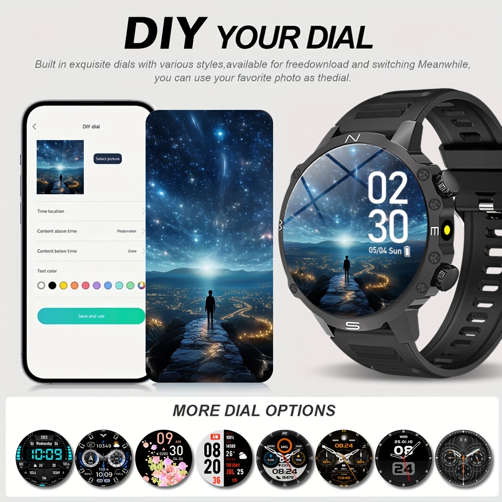 Men's Smartwatch, for iPhone a - Smartwatch Iphone Watch For Men ulasan dan harga