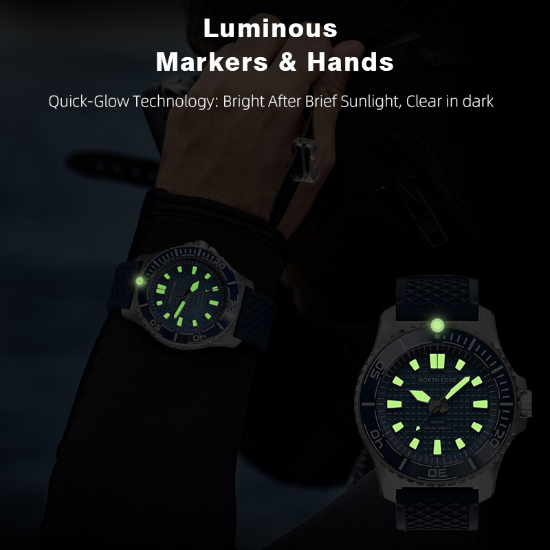 NORTH EDGE ABYSS Men's Solar D - Solar Powered Watch ulasan dan harga