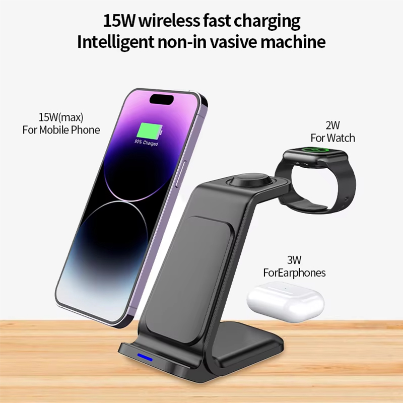 15W 3 in 1 Wireless Charger St - Watches Smartwatch Samsung ulasan dan harga