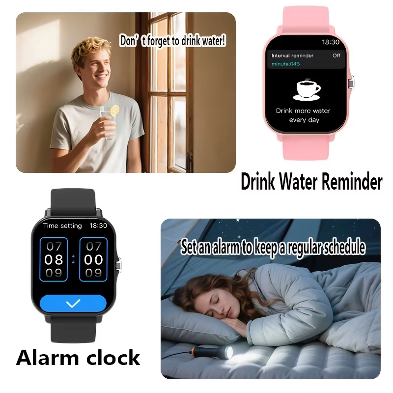 Unisex Smartwatch: Calls, Mess - Couple Watches Smartwatch ulasan dan harga