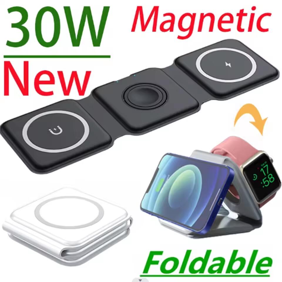 3 in 1 Portable Magnetic Wirel - Watches Smartwatch Samsung ulasan dan harga