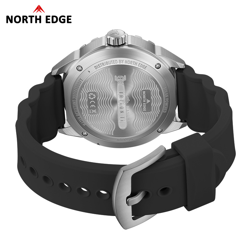 Aviation Titanium Men Diving W - Solar Powered Watch ulasan dan harga